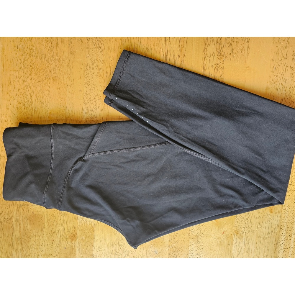 CRZ YOGA Naked Feeling High Waisted 7/8 Leggings Women Small Black Pockets